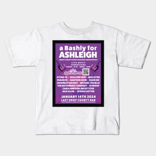 Bashly for Ashleigh 2024 Flyer Kids T-Shirt